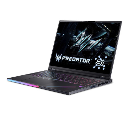 Ноутбук Acer Predator Helios 18 AI PH18-73-939Q Intel Core Ultra 9 275HX/32Gb/SSD2Tb/RTX5080 16Gb/18"/IPS/WQXGA/2560x1600/250Hz/NoOS/черный