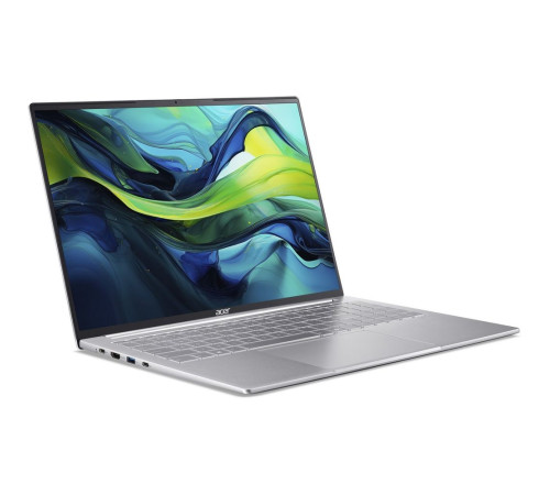 Ноутбук Acer Swift Lite 16 SFL16-51M-785G Intel Core Ultra 7 155U/16Gb/SSD1Tb/16"/IPS/WUXGA/1920x1200/60Hz/NoOS/серебристый