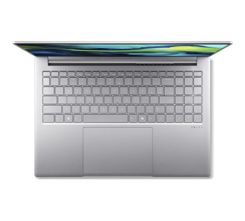 Ноутбук Acer Swift Lite 16 SFL16-51M-785G Intel Core Ultra 7 155U/16Gb/SSD1Tb/16"/IPS/WUXGA/1920x1200/60Hz/NoOS/серебристый