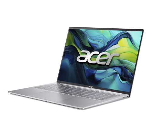 Ноутбук Acer Swift Lite 16 SFL16-51M-54BL Intel Core Ultra 5 115U/16Gb/SSD512Gb/16"/IPS/WUXGA/1920x1200/60Hz/NoOS/серебристый