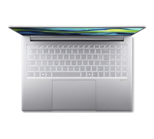 Ноутбук Acer Swift Lite 16 SFL16-51M-54BL Intel Core Ultra 5 115U/16Gb/SSD512Gb/16"/IPS/WUXGA/1920x1200/60Hz/NoOS/серебристый