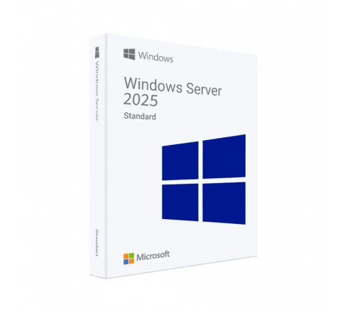 Операционная система Windows Svr Std 2025 64Bit English 1pk DSP OEI DVD 16 Core (EP2-25187)
