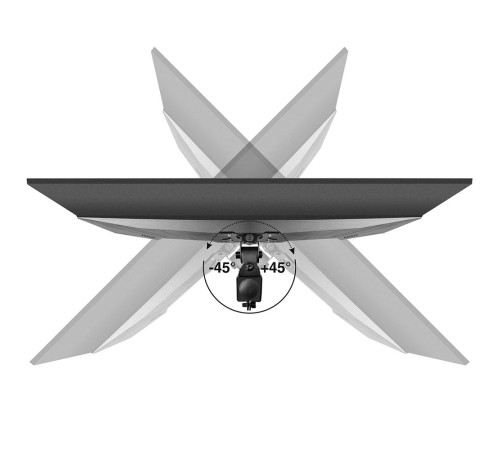 Кронштейн для монитора ExeGate EDM1-3210-11D, черный