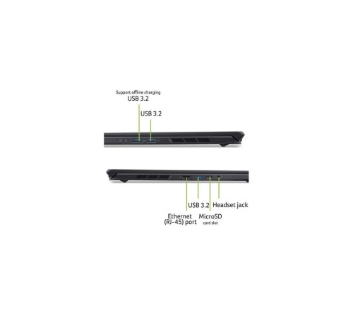 Ноутбук Acer Nitro V 16S ANV16S-71-58YF Intel Core 5 210H/16Gb/SSD1Tb/RTX5060 8Gb/16"/IPS/WQXGA/2560x1600/180Hz/NoOS/черный