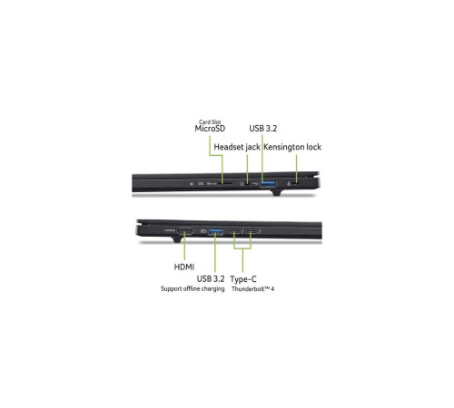 Ноутбук Acer Swift Go 16 SFG16-74-71W0 Intel Core Ultra 7 258V/32Gb/SSD1Tb/16"/OLED/WUXGA+/2048x1280/120Hz/NoOS/черный