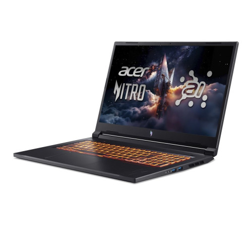 Ноутбук Acer Nitro V 17 AI ANV17-41-R0P2 AMD Ryzen 7 260/32Gb/SSD1Tb/RTX5060 8Gb/17.3"/IPS/FHD/1920x1080/144Hz/NoOS/черный
