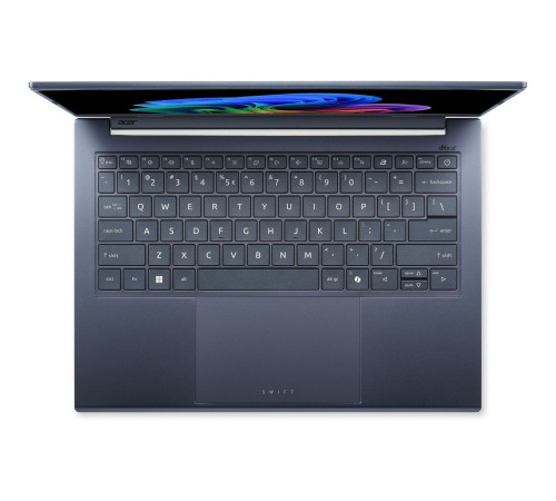 Ноутбук Acer Swift Go 14 AI SFG14-75-77RL Intel Core Ultra 7 256V/16Gb/SSD1Tb/14"/OLED/WUXGA/1920x1200/60Hz/NoOS/синий (NX.JNBCD.008)
