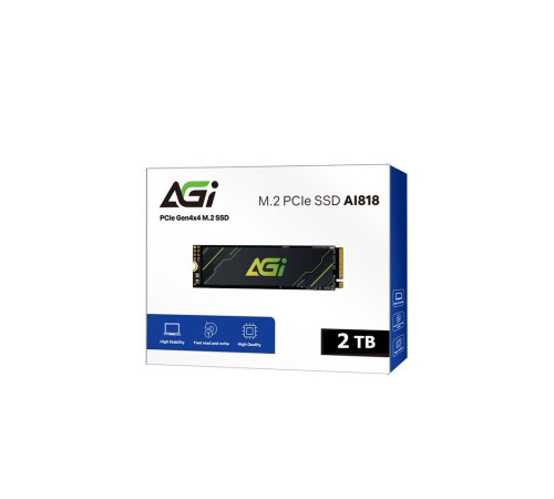 Твердотельный накопитель AGI AI818, 2TB, M.2(22x80mm)