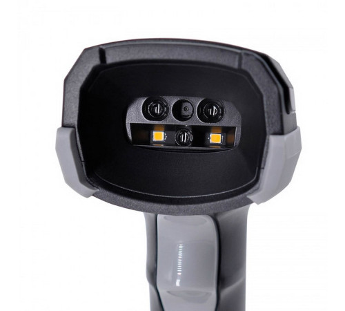 Сканер штрих-кода MERTECH  2410 P2D, ручной, проводной, 1D/2D, USB,  IP65, черный