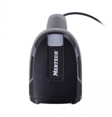 Сканер штрих-кода MERTECH  2410 P2D, ручной, проводной, 1D/2D, USB,  IP65, черный