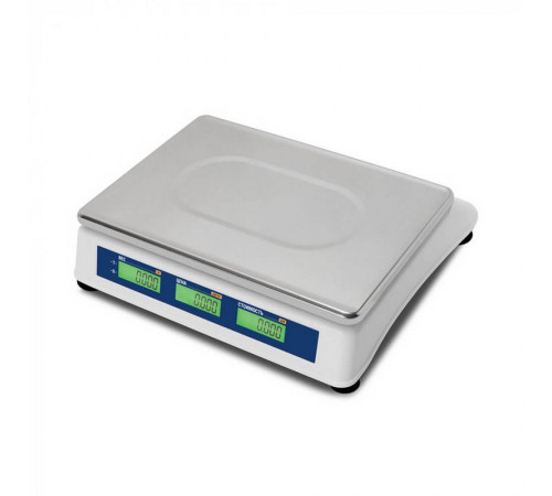 Торговые настольные весы M-ER 223 AC-15.2 "Mary" LCD, 15 кг, белые