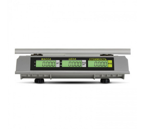 Фасовочные настольные весы M-ER 326 AC-32.5 "Slim" LCD, 32 кг, белые