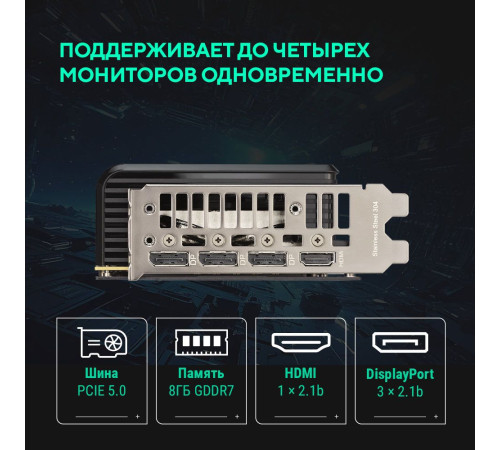 Видеокарта ASUS RTX5060Ti PRIME OC 8GB, GDDR7/128-bit