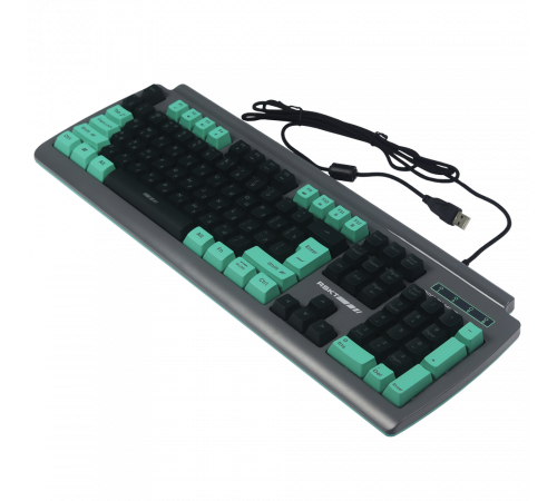 Клавиатура проводная игровая Raskat KG001, USB, серый