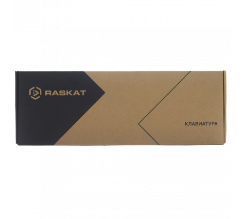 Клавиатура проводная Raskat K005, USB, черный