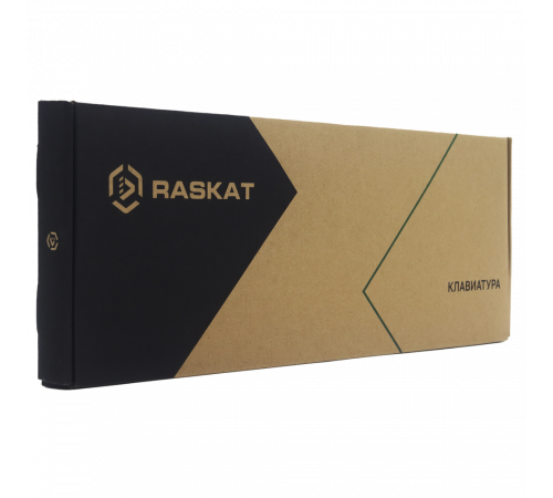 Клавиатура проводная Raskat K005, USB, черный