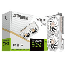 Видеокарта Zotac RTX5050 TWIN EDGE OC WHITE ED 8GB, GDDR6/128-bit