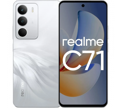 Смартфон Realme C71 6+128  RMX5303 6+128 белый