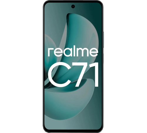 Смартфон Realme C71, RMX5303 6+128GB, зеленый