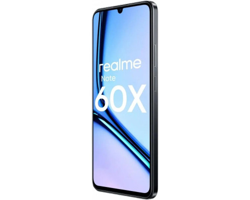 Смартфон Realme Note 60x 4+128 RMX3938 4+128GB, черный Смартфон Realme Note 60x 4+128 RMX3938 4+128GB, черный