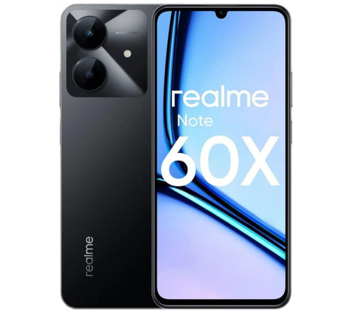 Смартфон Realme Note 60x 4+128 RMX3938 4+128GB, черный