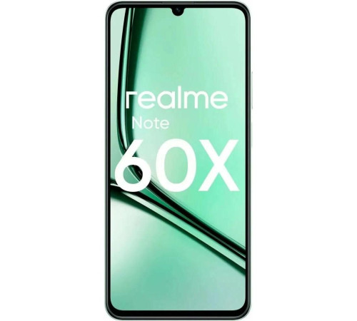 Смартфон Realme Note 60x, RMX3938 4+128GB, зеленый