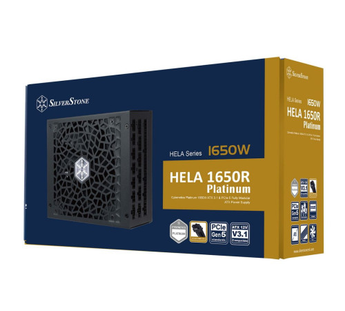 Блок питания 1650 Вт Silverstone SST-HA1650R-PM, черный