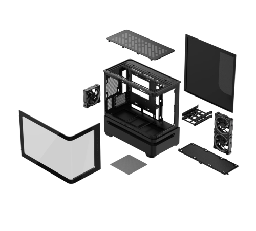 Корпус ASUS PRIME AP202 TG, черный