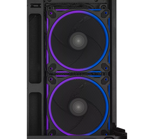 Корпус ASUS PRIME AP202 TG, черный