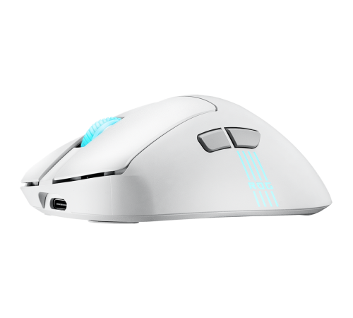 Мышь беспроводная игровая ASUS P722 ROG KERIS II, 42000 dpi, bluetooth 5.1, 2.4 GHz, 7 кнопок, белый