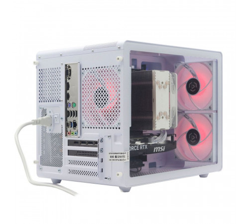 Персональный компьютер Raskat STRIKE 520 (AMD RYZEN 5 7500F, RAM 32GB, SSD 1TB, NVIDIA RTX 5060 8GB, noOS, white)