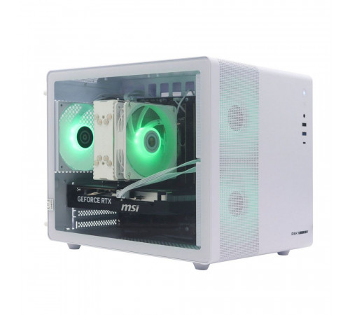 Персональный компьютер Raskat STRIKE 520, Intel Core i514400F, RAM 32GB, SSD 1TB, NVIDIA RTX 5060 8GB, noOS, белый