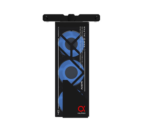 Вентилятор для оперативной памяти ALSEYE C-RAM-Alpha-B, черный