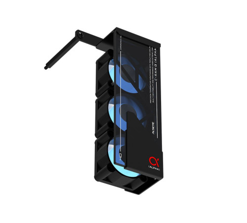 Вентилятор для оперативной памяти ALSEYE C-RAM-Alpha-B, черный