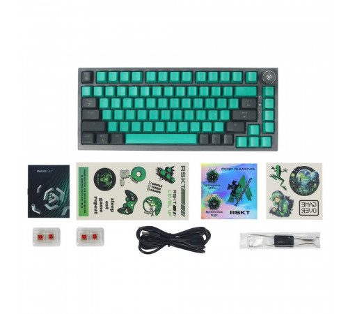 Клавиатура проводная игровая Raskat KM006, USB, серый