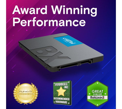 Твердотельный накопитель Crucial MX500, 4TB, 2.5"