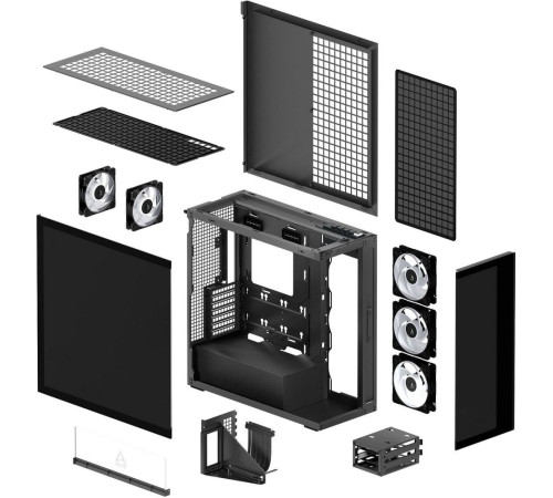 Корпус Arctic Cooling ARCTIC Xtender VG Mirror, черный