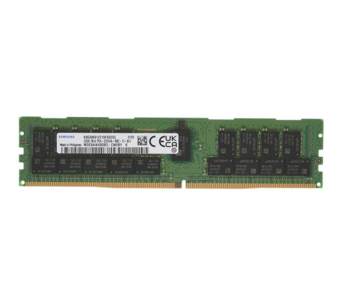 Модуль памяти 32GB Samsung DDR4 M393A4K40DB3-CWE PULL 3200MHz 2Rx4 DIMM Registred ECC