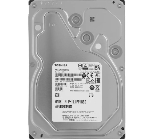 Жесткий диск 8TB Toshiba Enterprise MG10ADA800E