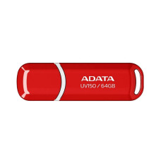USB накопитель 64GB ADATA UV150 USB 3.0, красный