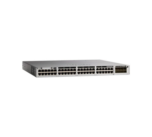 Коммутатор CISCO Catalyst 9300 (C9300-48T-E), черный