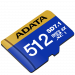 Карта памяти microSDXC 512GB  ADATA Premier Extreme  SD7.1 Express PCIe Gen3×1, UHS-I U3 / Class 10 / V30, 800/700 MB/s, SD-Express, Retail