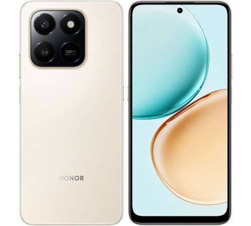 Смартфон HONOR X7d 8+256Gb золотой (5109BXJV)