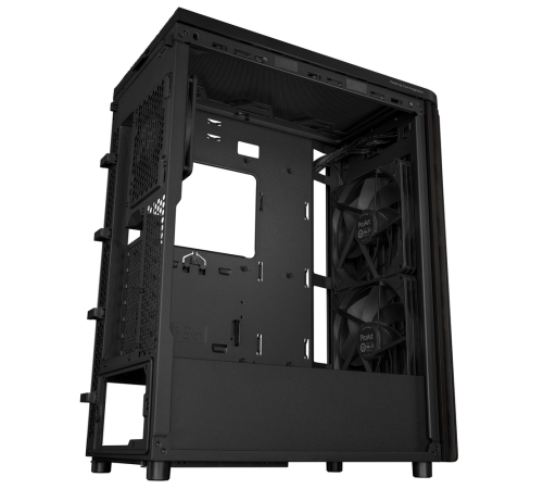 Корпус ASUS PROART PA401 WOOD METAL, черный