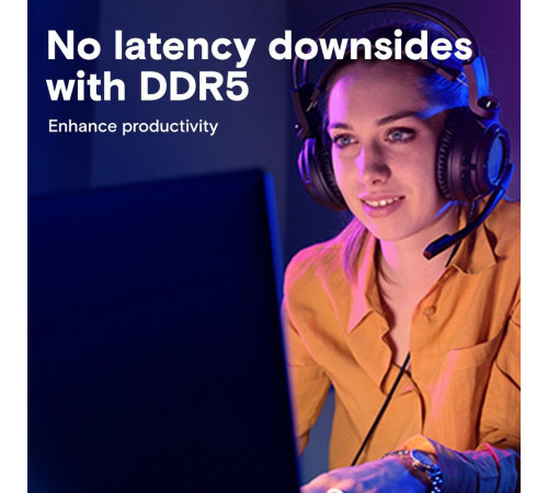 Модуль памяти 16GB Crucial DDR5 4800 SO DIMM Basics Laptop Memory Non-ECC, CL40, 1.1V, SRx8, RTL