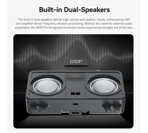 Мини-компьютер Beelink BL/SER9/255/32G/1TB/серый