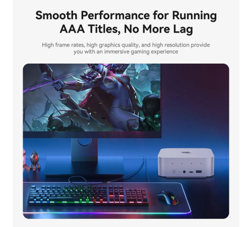 Мини-компьютер Beelink BL/SER9/255/32G/1TB/серый