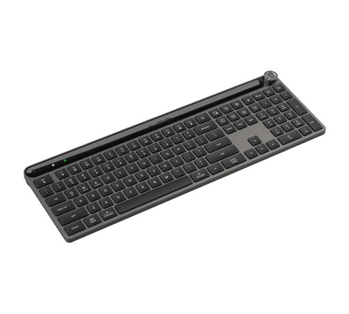 Клавиатура беспроводная Jlab Epic, c функцией подзарядки, USB, черный/серый