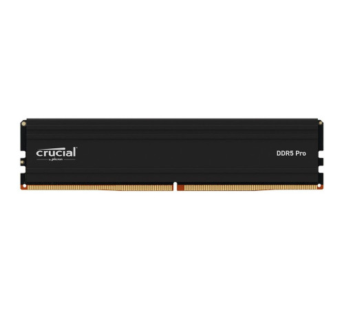 Модуль памяти 16GB Crucial DDR5 5600 UDIMM Pro Black Desktop Memory Non-ECC, CL46, 1.1V, SRx8, RTL
