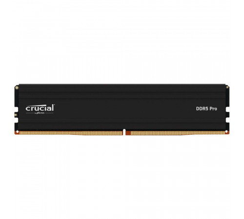Модуль памяти 32GB Crucial DDR5 5600 UDIMM Pro Black Desktop Memory Non-ECC, CL46, 1.1V, DRx8, RTL